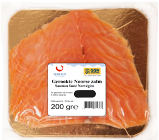 Gerookte Noorse Zalm 200g